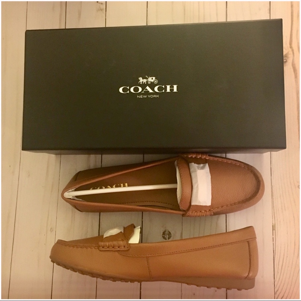 Coach - Brown Loafers (Size 9) NWT